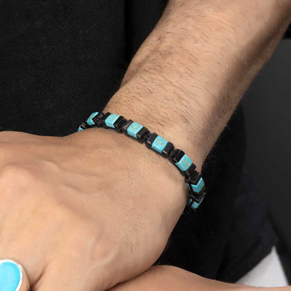Turquoise Bead Bracelet