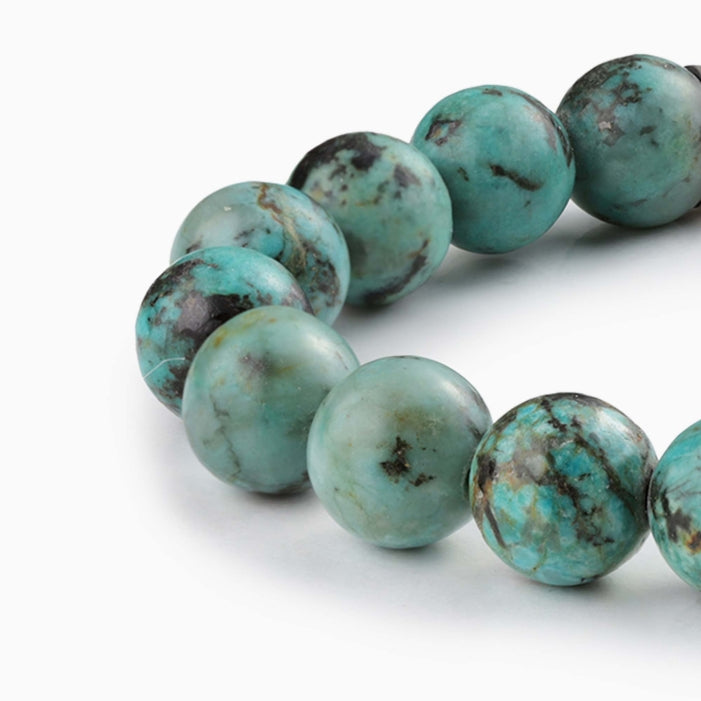African Turquoise Stone Spiritual Beads Bracelet