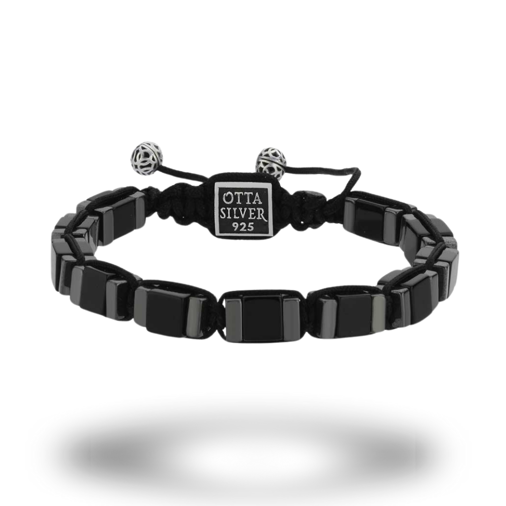 Black Onyx Bead Bracelet